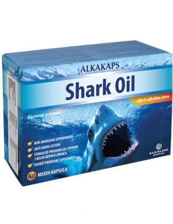 Alkakaps SHARK OIL kaps 30x500mg