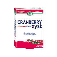 ESI Cranberry cyst brusnica 30 tableta