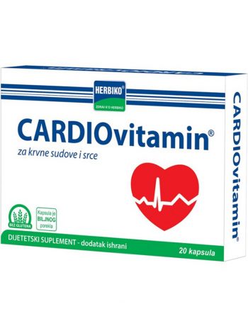 Cardiovitamin 20 kapsula Vitamini za srce i krvne sudove