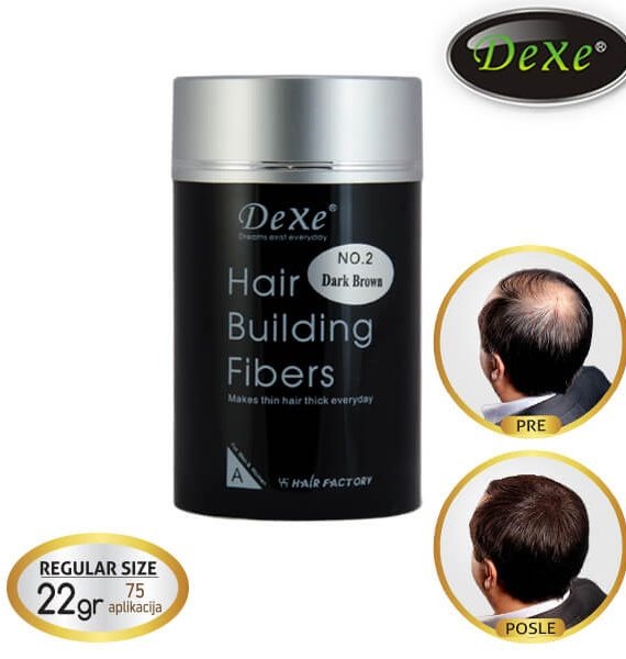 DEXE Fiberi za proredjenu kosu 22gr (75 aplikacija)