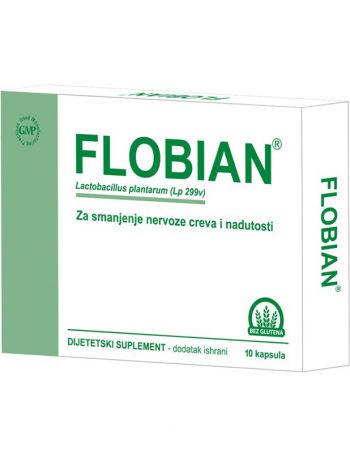 Flobian 10 kapsula protiv iritabilnog kolona (nervoznih creva)