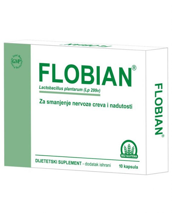 Flobian 10 kapsula protiv iritabilnog kolona (nervoznih creva)