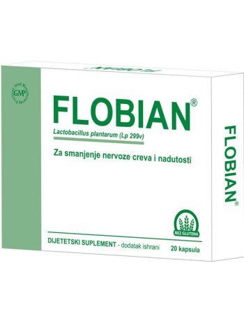 Flobian 20 kapsula protiv iritabilnog kolona (nervoznih creva)