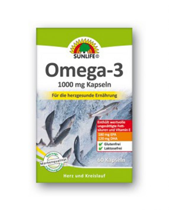 Sunlife Omega-3 1000 mg x 60 cps