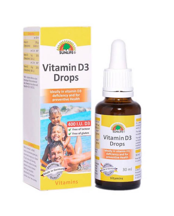 Sunlife Vitamin D3 Kapi 400 I.J. 30ml sa dozatorom