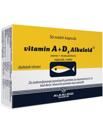 Vitamin A+D3 50 kapsula