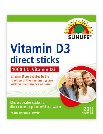 Vitamin D3 Direkt 1000 I.J., 20 kesica